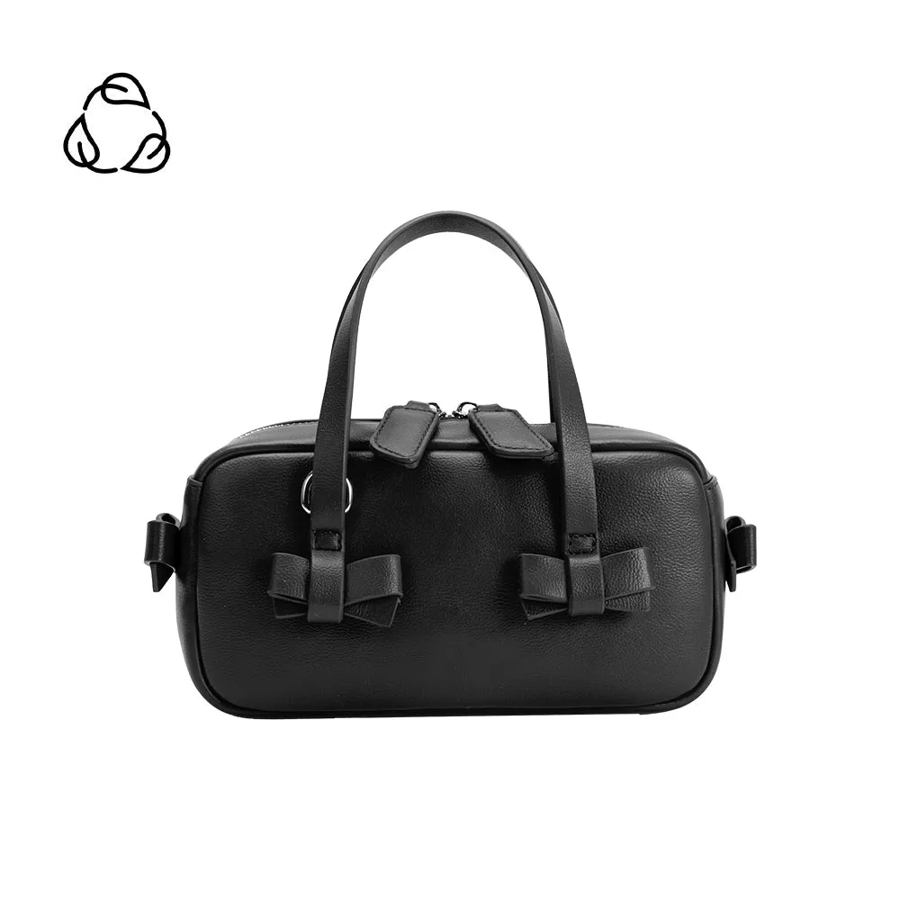 Dionne Black Recycled Vegan Crossbody Bag sold by Melie Bianco