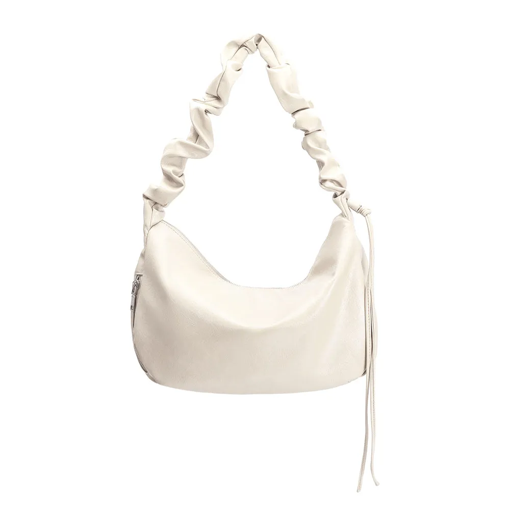 Reign Ivory Vegan Leather Shoulder Bag sold by Melie Bianco product image thumbnail 3