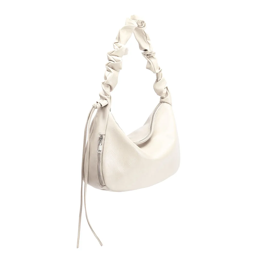 Reign Ivory Vegan Leather Shoulder Bag sold by Melie Bianco product image thumbnail 2