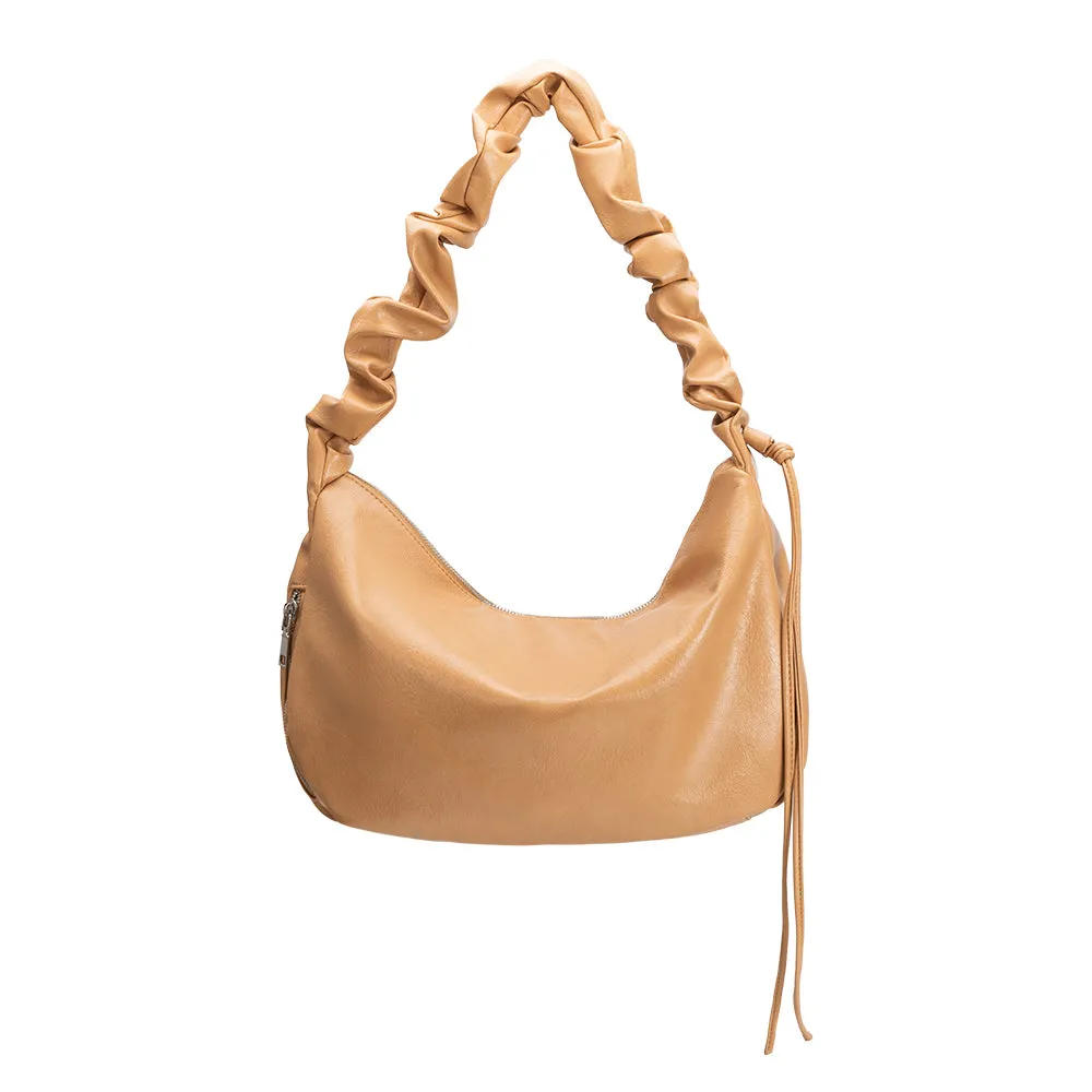 Reign Tan Vegan Leather Shoulder Bag sold by Melie Bianco product image thumbnail 3