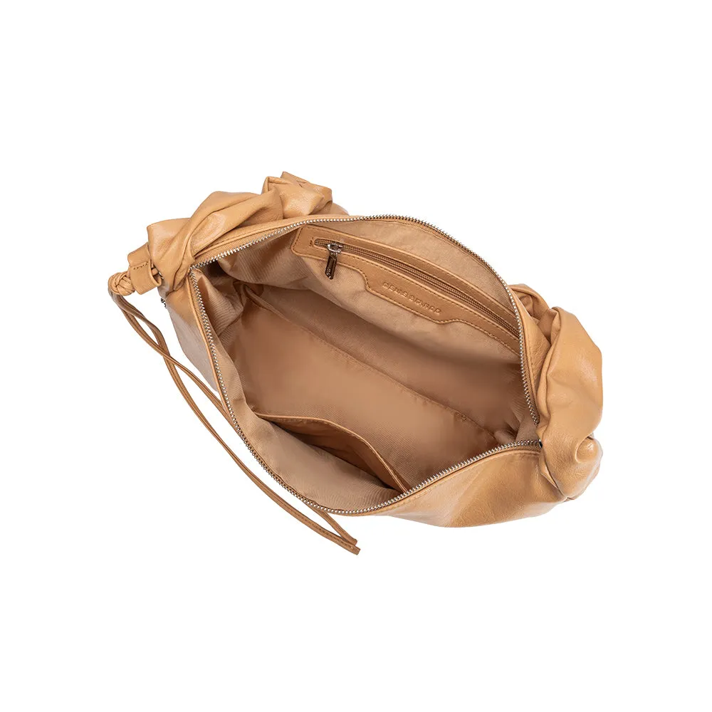 Reign Tan Vegan Leather Shoulder Bag sold by Melie Bianco product image thumbnail 4