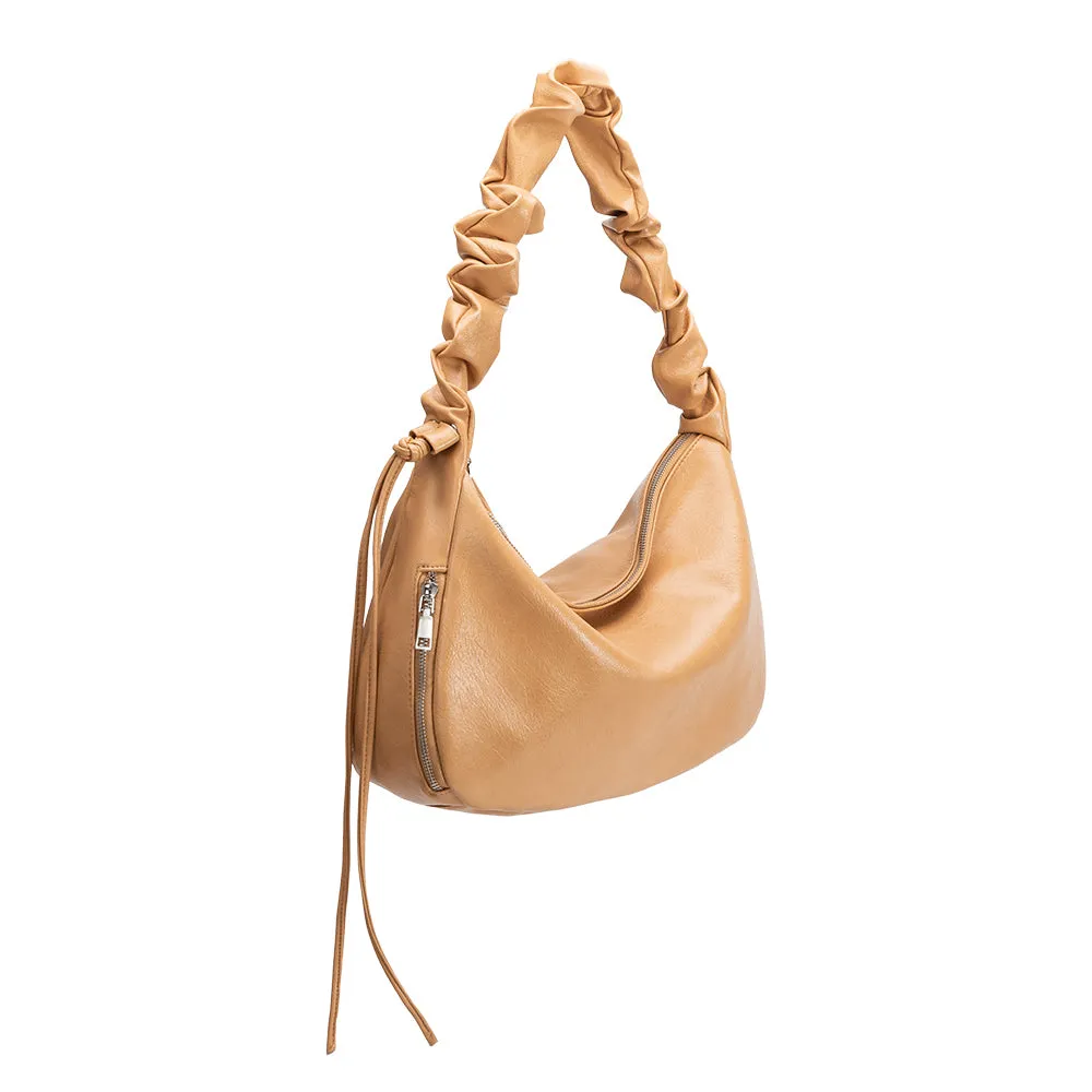 Reign Tan Vegan Leather Shoulder Bag sold by Melie Bianco product image thumbnail 2