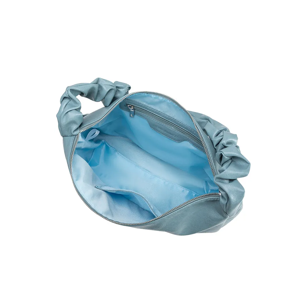 Reign Blue Vegan Leather Shoulder Bag sold by Melie Bianco product image thumbnail 4