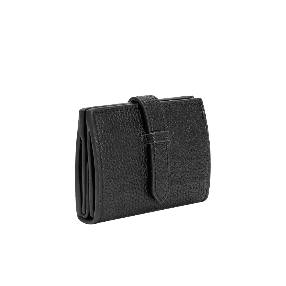 Pria Black Vegan Leather Wallet sold by Melie Bianco product image thumbnail 2