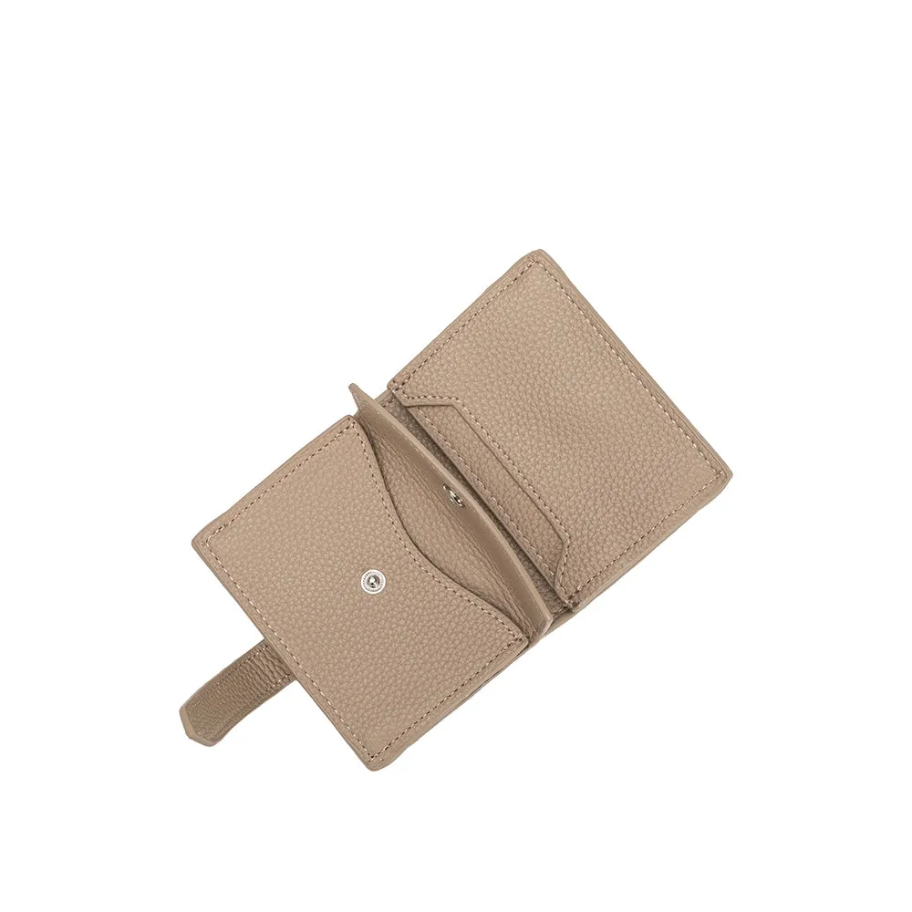 Pria Taupe Vegan Leather Wallet sold by Melie Bianco product image thumbnail 4