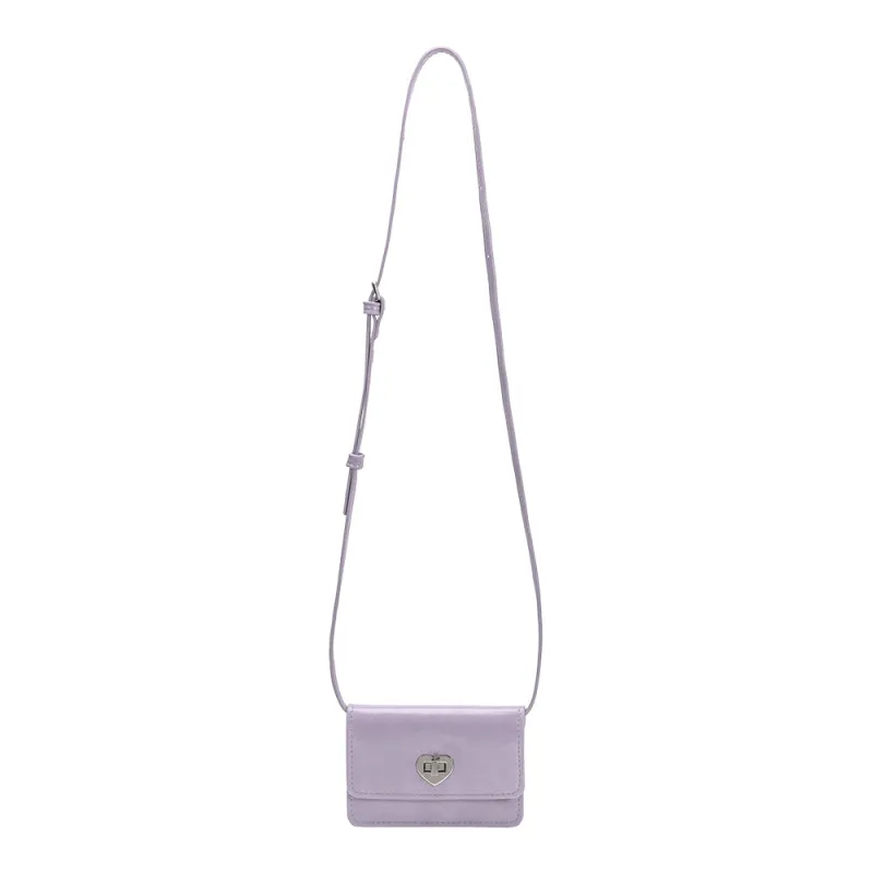 Hart Lilac Vegan Leather Card Holder sold by Melie Bianco