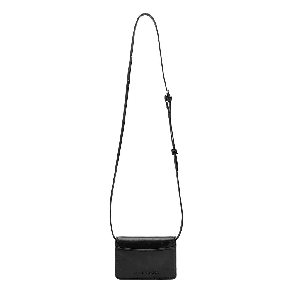 Hart Black Vegan Leather Card Holder sold by Melie Bianco product image thumbnail 3