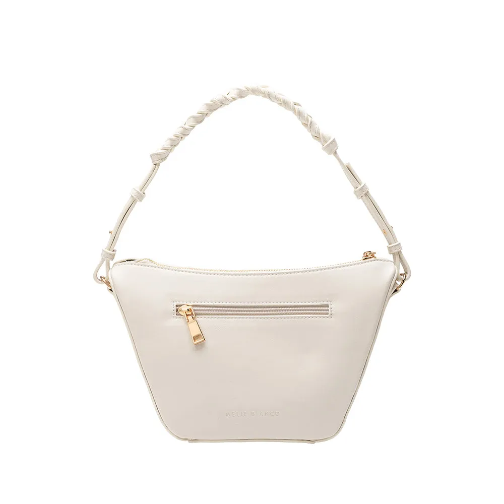 Audrina Ivory Recycled Vegan Crossbody Bag sold by Melie Bianco product image thumbnail 3