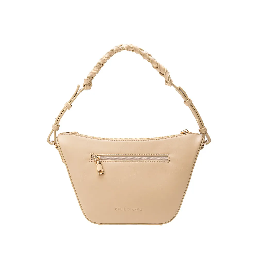 Audrina Nude Recycled Vegan Crossbody Bag sold by Melie Bianco product image thumbnail 3