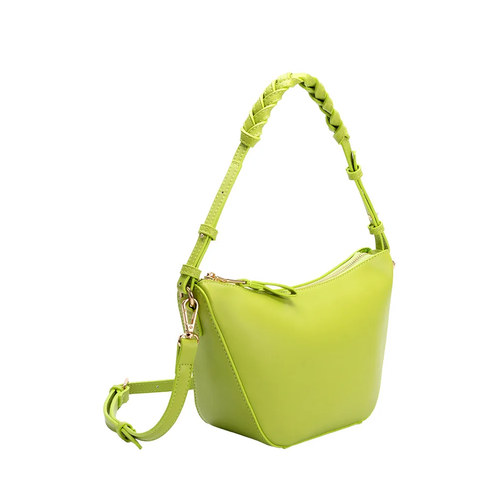 Audrina Pistachio Recycled Vegan Crossbody Bag sold by Melie Bianco product image thumbnail 2
