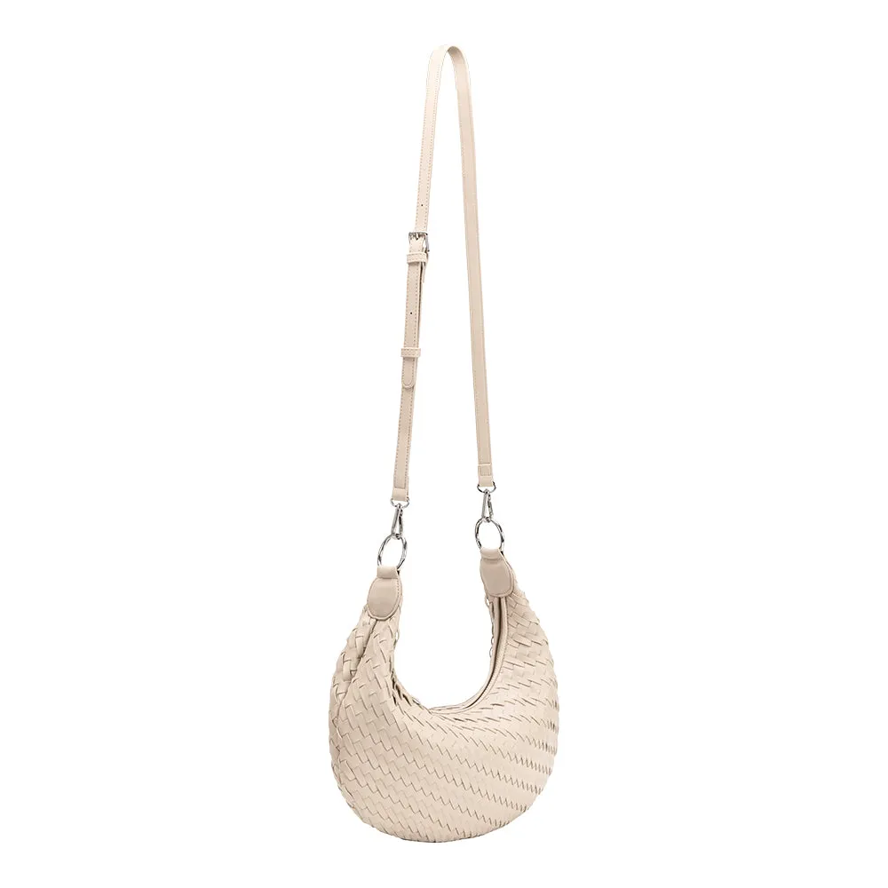Justine Ivory Recycled Vegan Crossbody Bag sold by Melie Bianco product image thumbnail 4