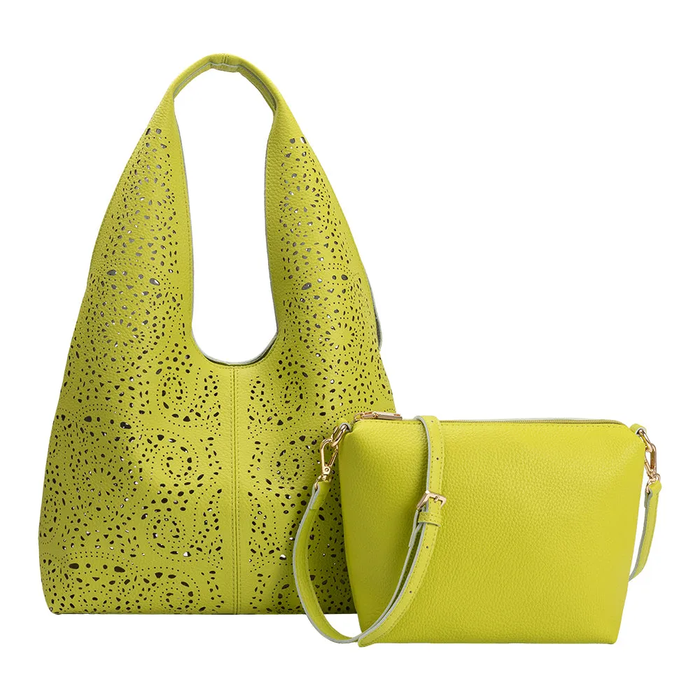 Farrow Pistachio Recycled Vegan Tote Bag sold by Melie Bianco product image thumbnail 3