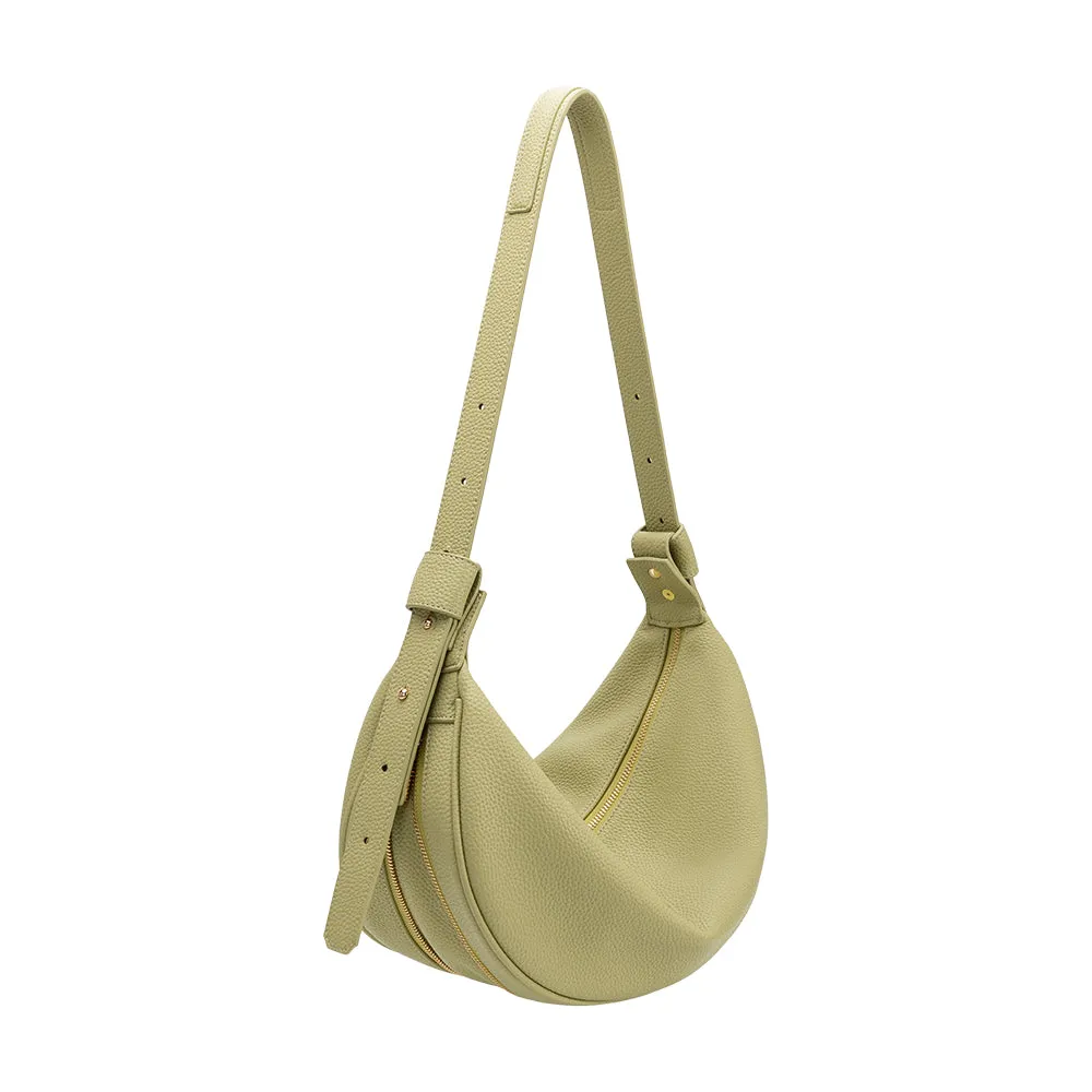 Hayden Pistachio Recycled Vegan Crossbody Bag sold by Melie Bianco product image thumbnail 3