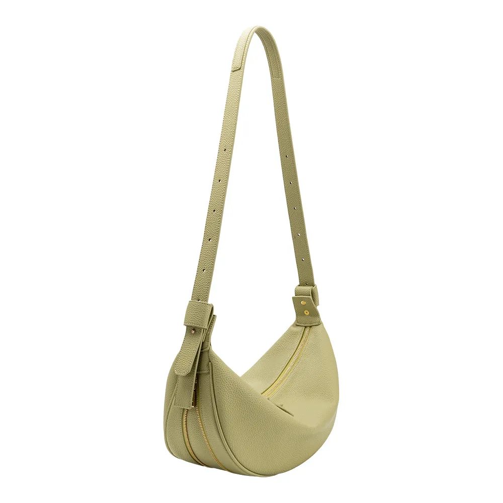 Hayden Pistachio Recycled Vegan Crossbody Bag sold by Melie Bianco product image thumbnail 5