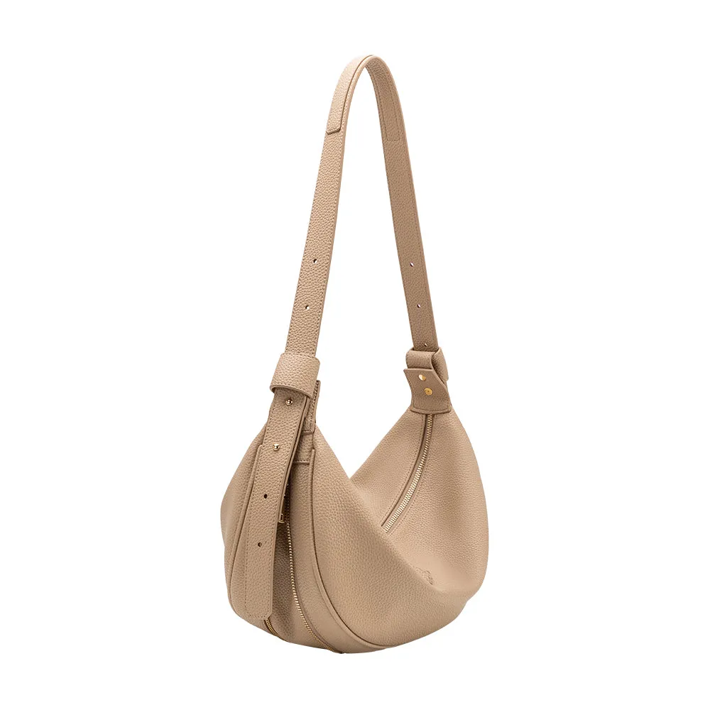 Hayden Nude Recycled Vegan Crossbody Bag sold by Melie Bianco product image thumbnail 3