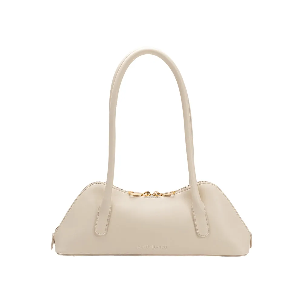 Dakota Ivory Recycled Vegan Shoulder Bag sold by Melie Bianco product image thumbnail 3