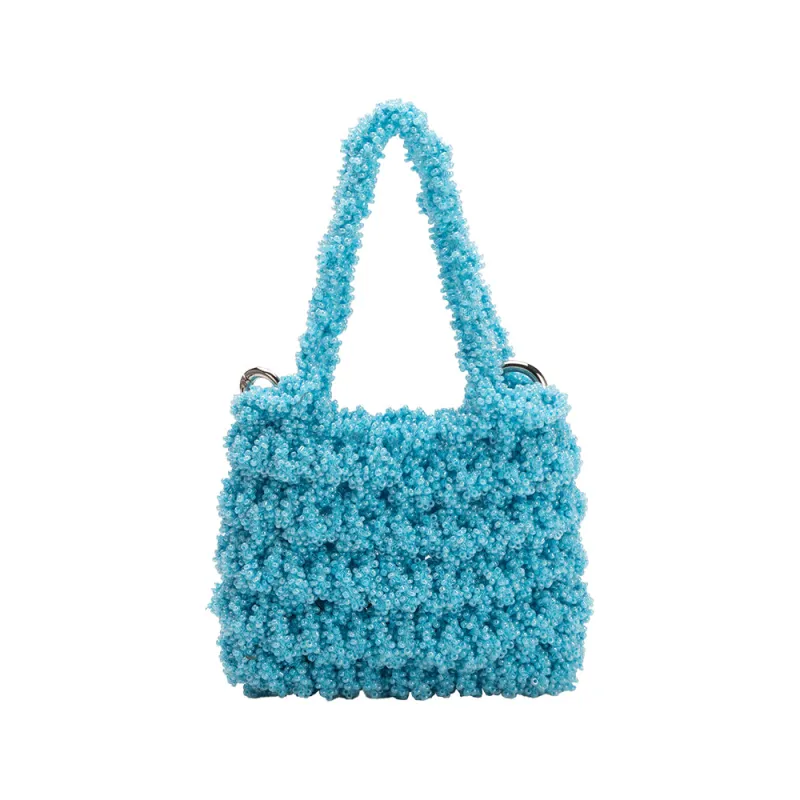 Norma Sky Mini Beaded Crossbody Bag sold by Melie Bianco