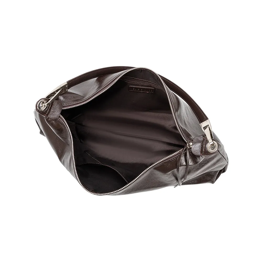 Charlie Espresso XL Recycled Vegan Tote Bag sold by Melie Bianco product image thumbnail 4