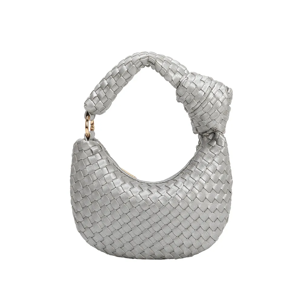 Brigitte Silver Woven Charm sold by Melie Bianco product image thumbnail 3