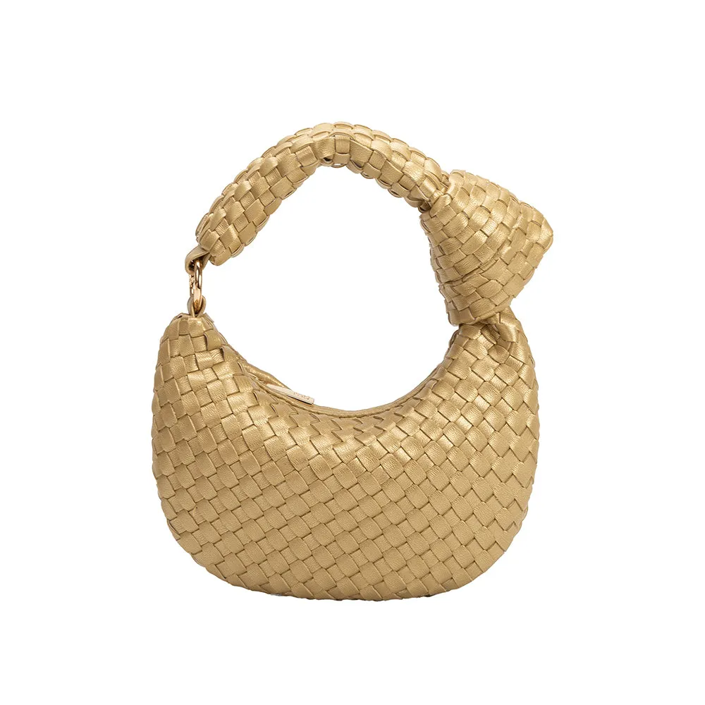 Brigitte Gold Woven Charm sold by Melie Bianco product image thumbnail 3