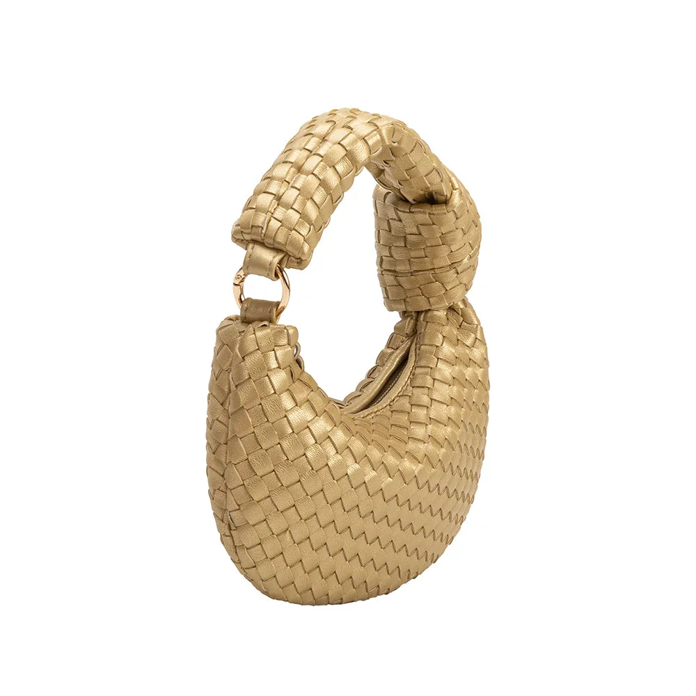 Brigitte Gold Woven Charm sold by Melie Bianco product image thumbnail 2