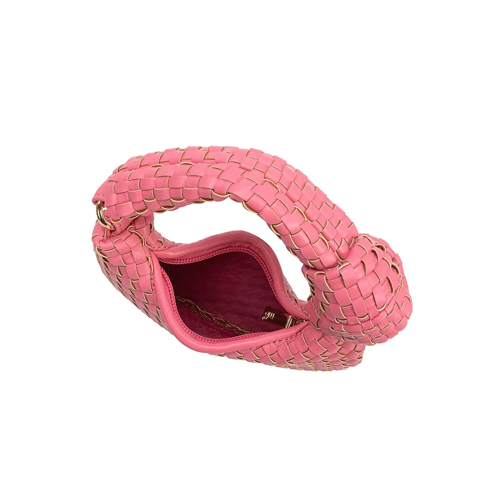 Brigitte Pink Woven Charm sold by Melie Bianco product image thumbnail 4