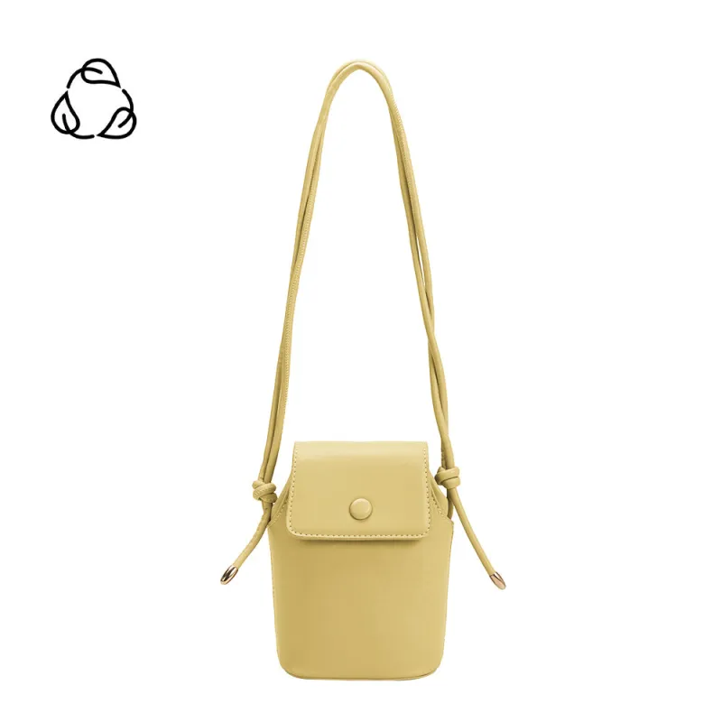 Abigail Yellow Phone Crossbody Bag sold by Melie Bianco