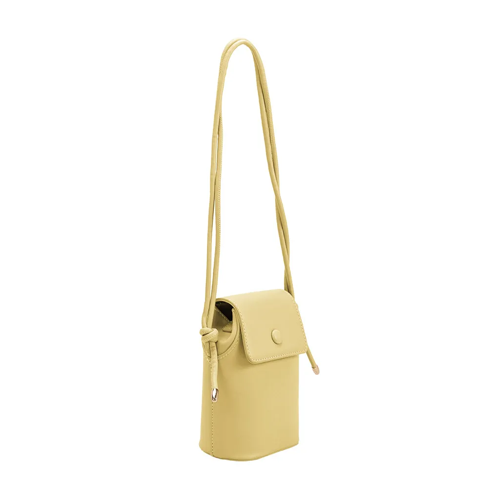 Abigail Yellow Phone Crossbody Bag sold by Melie Bianco product image thumbnail 2