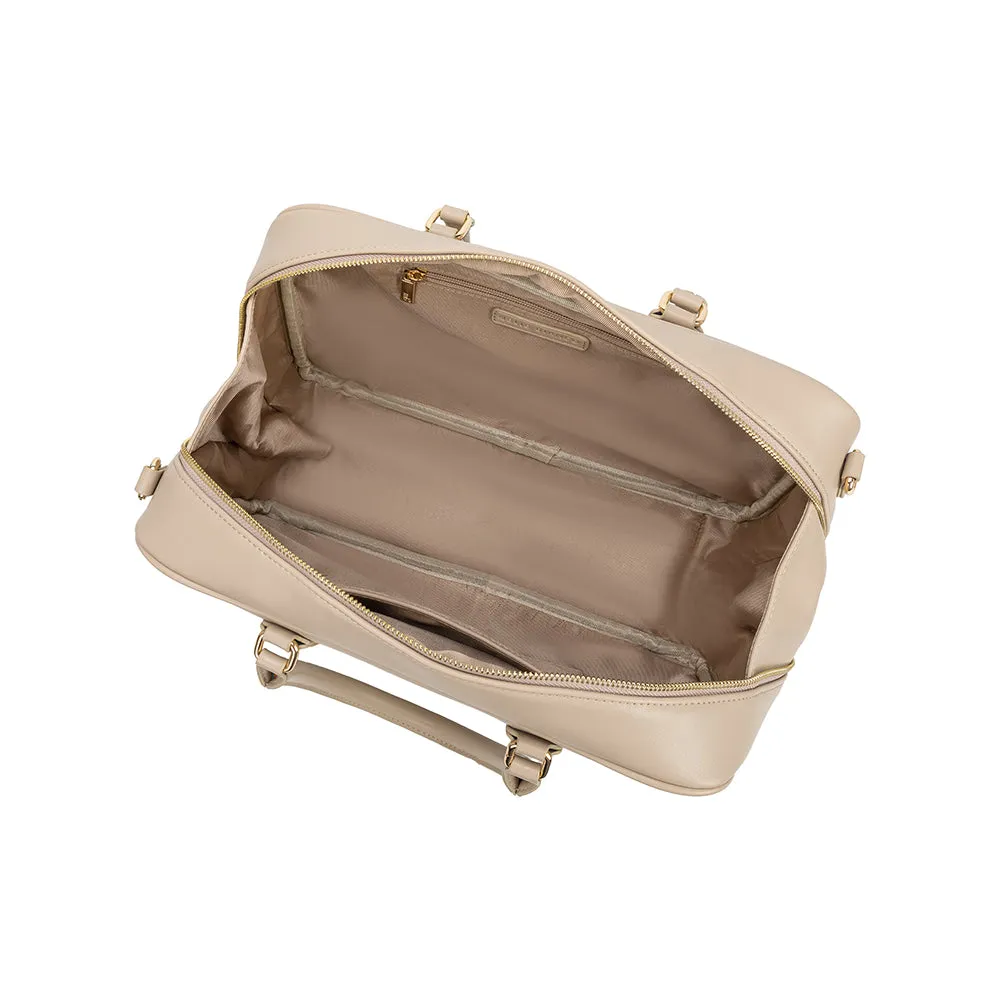 Natasha Mushroom Large Recycled Vegan Top Handle Bag sold by Melie Bianco product image thumbnail 5