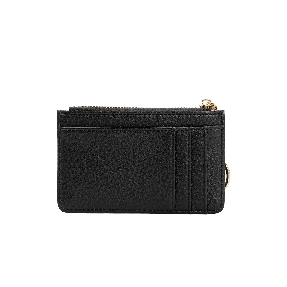 Lupe Black Card Case Wallet sold by Melie Bianco product image thumbnail 3