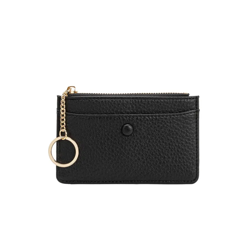 Lupe Black Card Case Wallet sold by Melie Bianco