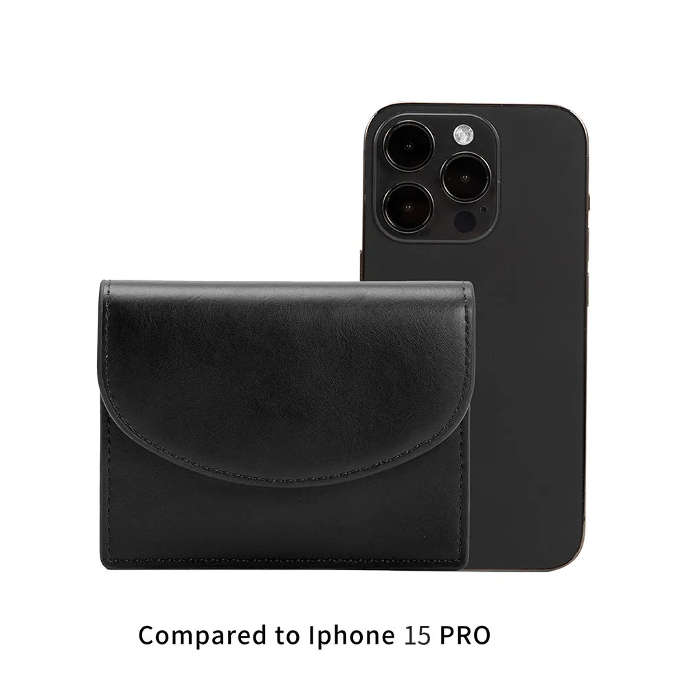 Milo Black Card Case Wallet sold by Melie Bianco product image thumbnail 5