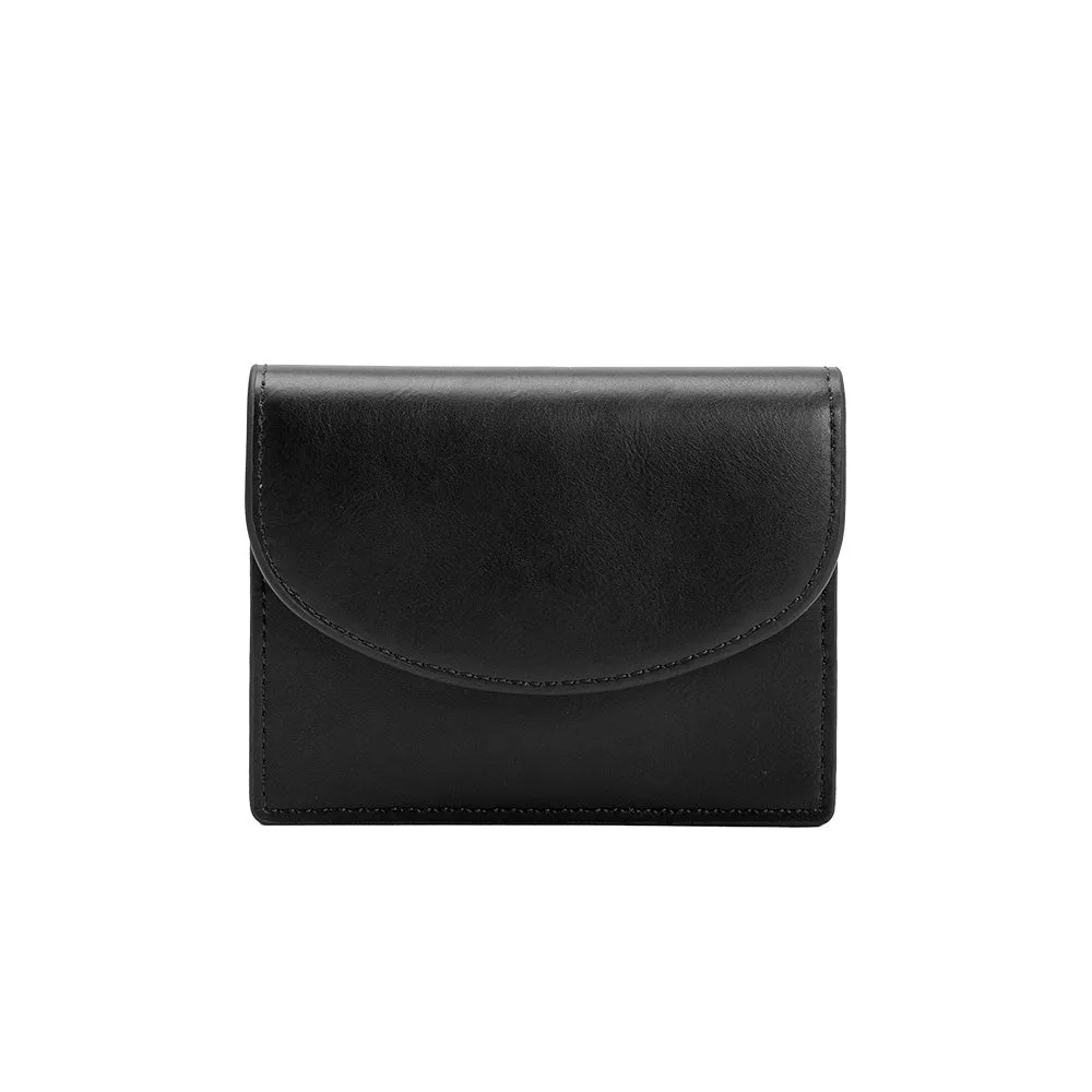 Milo Black Card Case Wallet sold by Melie Bianco