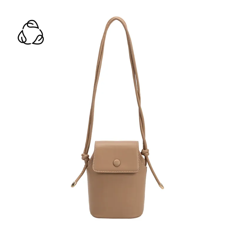 Abigail Nude Phone Crossbody Bag sold by Melie Bianco