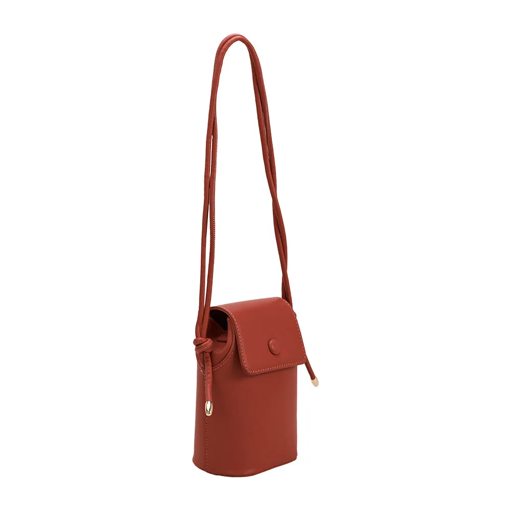 Abigail Rust Phone Crossbody Bag sold by Melie Bianco product image thumbnail 2