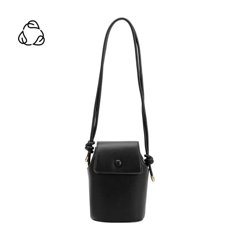 Abigail Black Phone Crossbody Bag sold by Melie Bianco