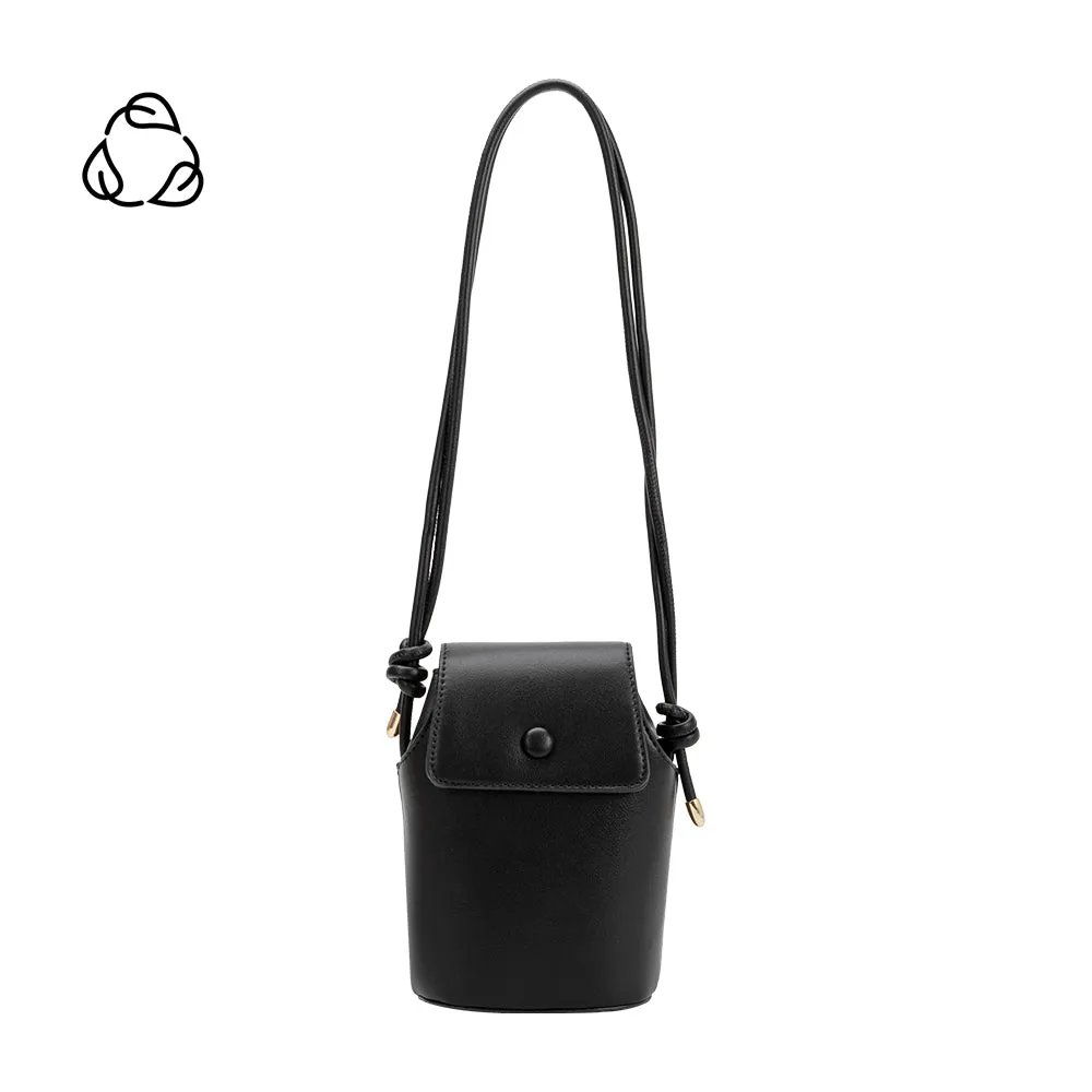 Abigail Black Phone Crossbody Bag sold by Melie Bianco