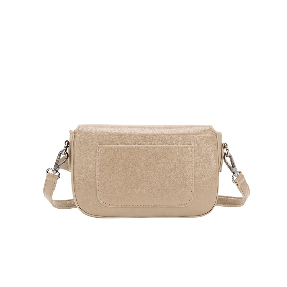 Faye Beige Clutch Crossbody Bag sold by Melie Bianco product image thumbnail 3
