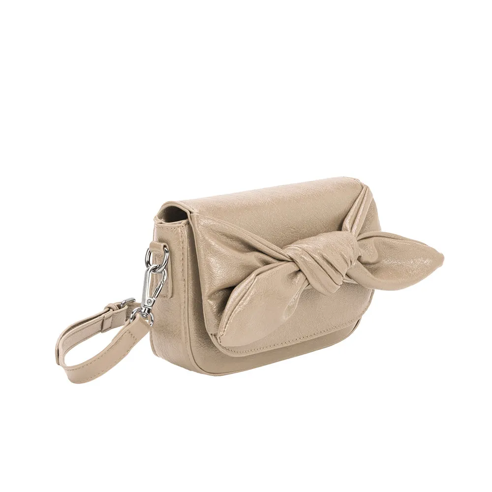 Faye Beige Clutch Crossbody Bag sold by Melie Bianco product image thumbnail 2