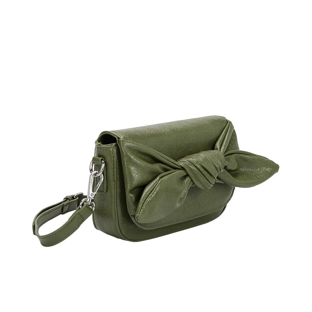 Faye Olive Clutch Crossbody Bag sold by Melie Bianco product image thumbnail 2