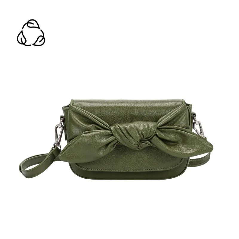 Faye Olive Clutch Crossbody Bag sold by Melie Bianco