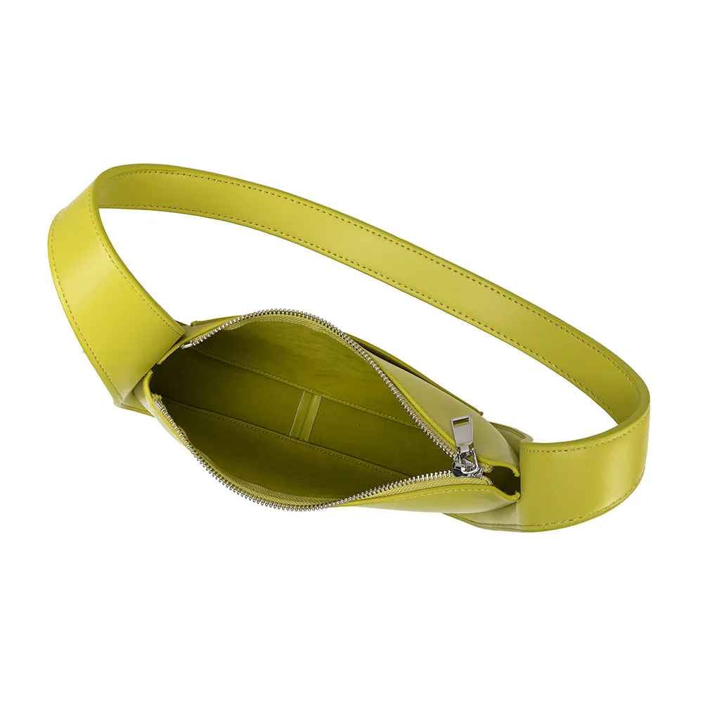Willow Pistachio Recycled Vegan Shoulder Bag sold by Melie Bianco product image thumbnail 4