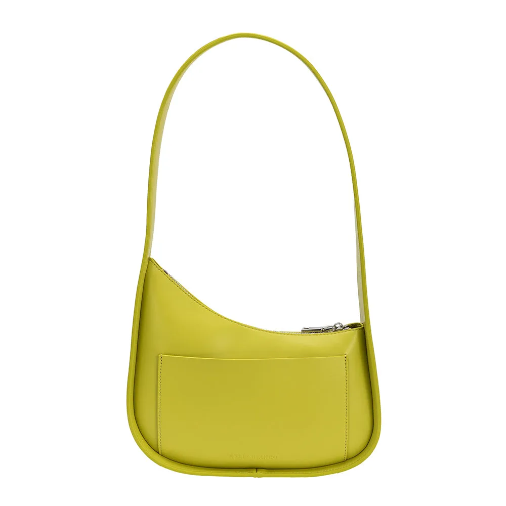 Willow Pistachio Recycled Vegan Shoulder Bag sold by Melie Bianco product image thumbnail 3