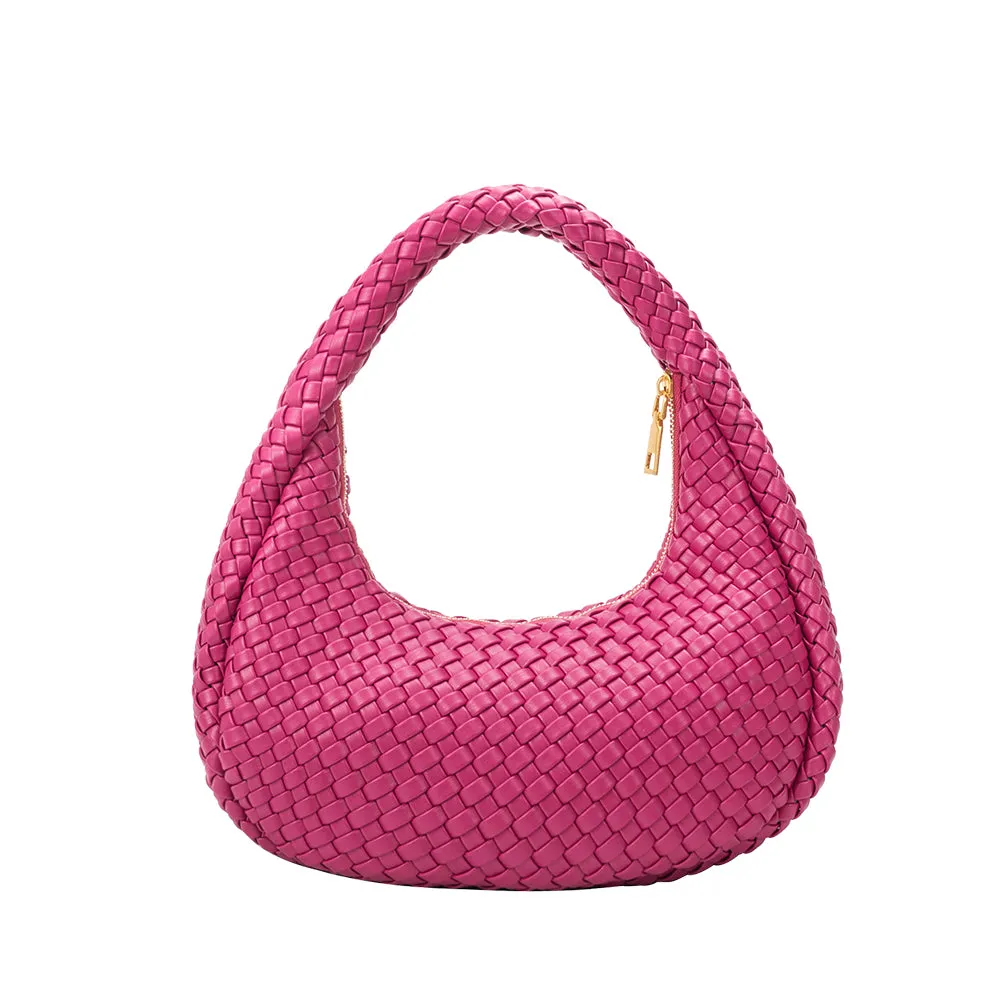 Lorelai Orchid Recycled Vegan Hobo Bag sold by Melie Bianco product image thumbnail 3