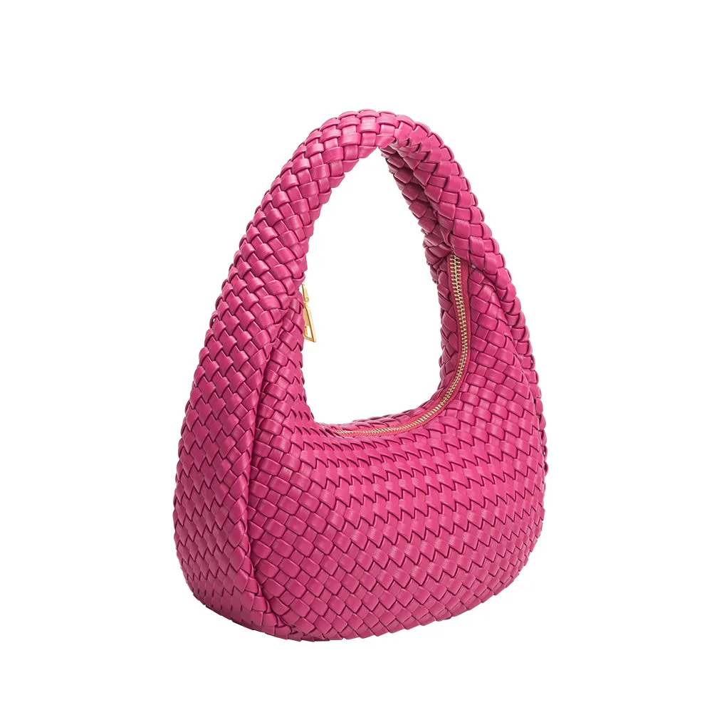 Lorelai Orchid Recycled Vegan Hobo Bag sold by Melie Bianco product image thumbnail 2
