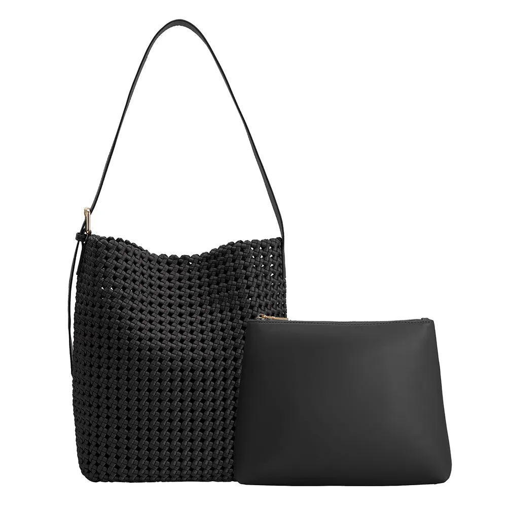 Celine Black Large Tote Bag - FINAL SALE sold by Melie Bianco product image thumbnail 3