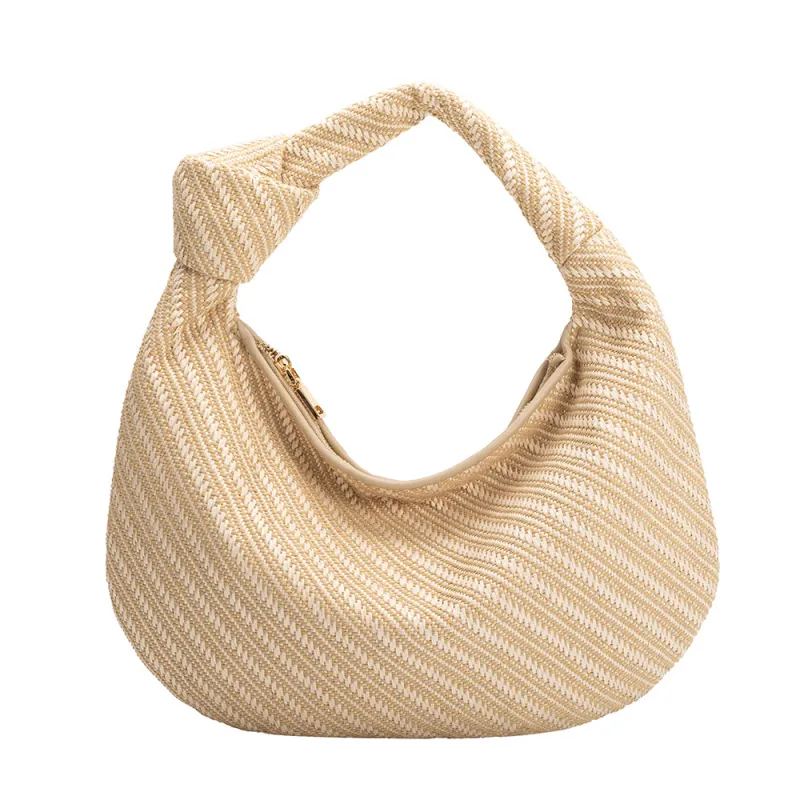 Cher Natural Raffia Large Shoulder Bag - FINAL SALE sold by Melie Bianco