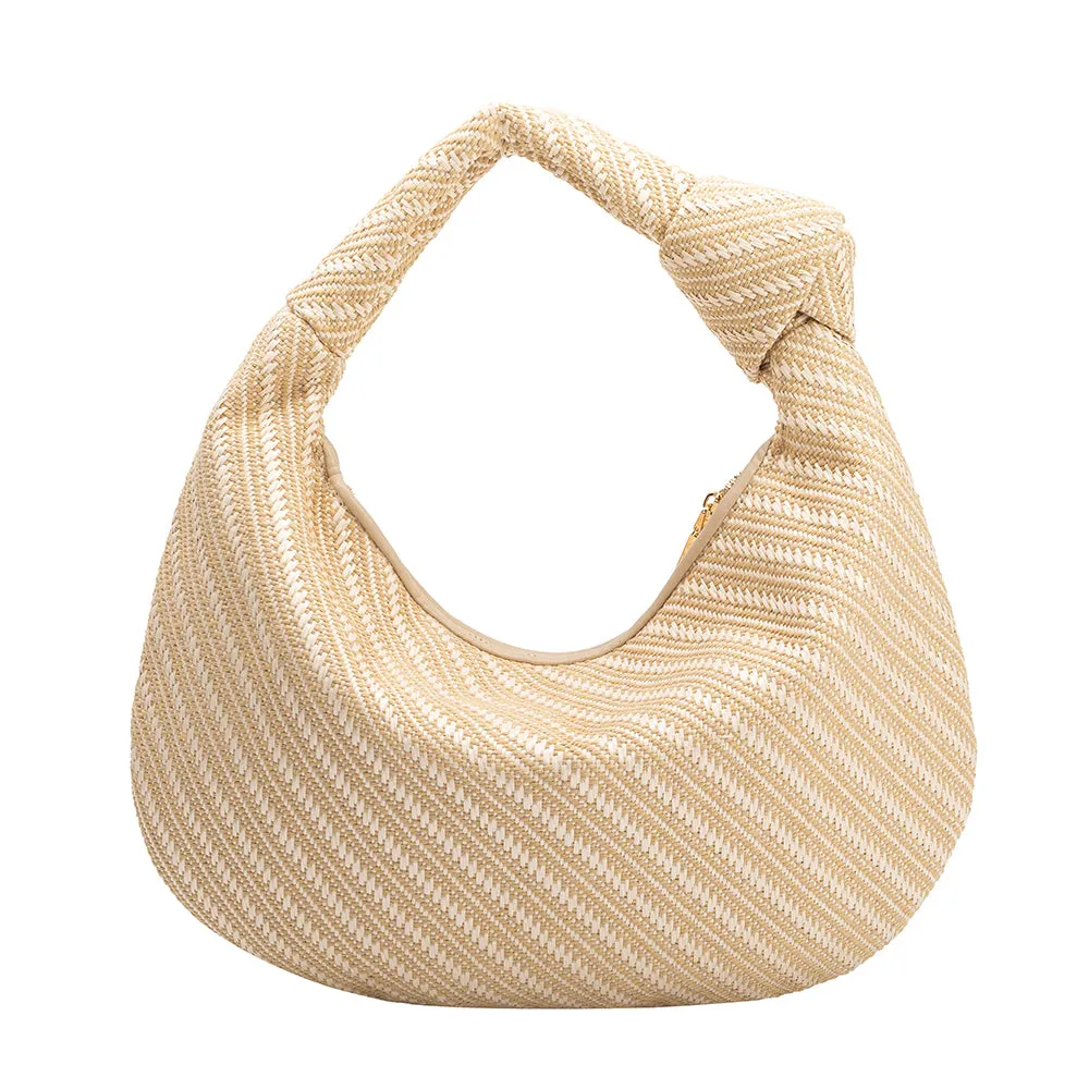 Cher Natural Raffia Large Shoulder Bag - FINAL SALE sold by Melie Bianco product image thumbnail 3
