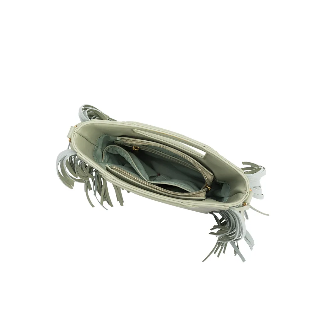 Jamie Mint Recycled Vegan Crossbody Bag - FINAL SALE sold by Melie Bianco product image thumbnail 4