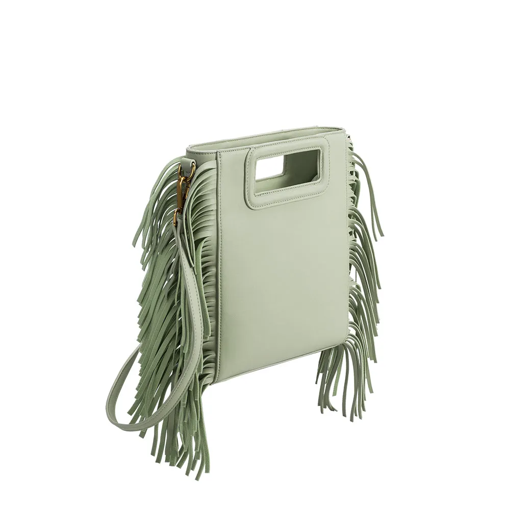 Jamie Mint Recycled Vegan Crossbody Bag - FINAL SALE sold by Melie Bianco product image thumbnail 2